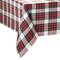 Threadmade Home Christmas Classic Holiday Plaid Tablecloth, Multicolor - 52"W x 70"L